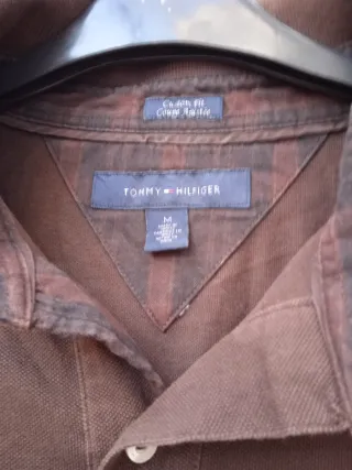 Polo Tommy Hilfiger Marrón Talla M