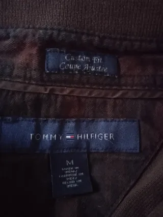 Polo Tommy Hilfiger Marrón Talla M