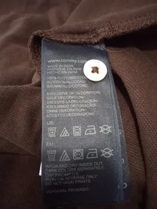 Polo Tommy Hilfiger Marrón Talla M