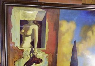 DALI LAMINA REPRODUCCION ENMARCADA DE CUADRO