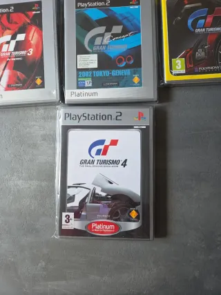 Pack 5 Juegos Gran Turismo PS2 (Platinum)