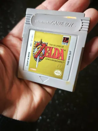 Cartuccia del videogioco The Legend of Zelda: Link's Awakening per Game Boy