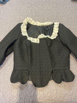 Corpiño Fallera Negro Talla L/XL Nuevo