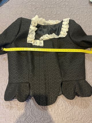 Corpiño Fallera Negro Talla L/XL Nuevo