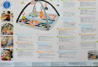 Gimnasio Musical Fisher-Price 3en1-pilas incluidas