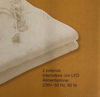 Scaldaletto elettrico singolo 150x80 - Nuovo
