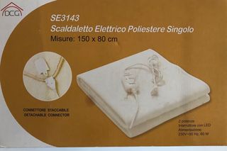 Scaldaletto elettrico singolo 150x80 - Nuovo