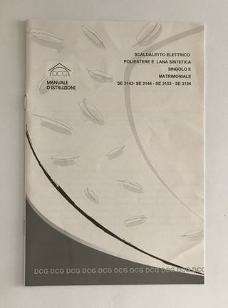 Scaldaletto elettrico singolo 150x80 - Nuovo