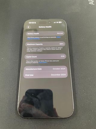iPhone 16 Pro Negro 128GB