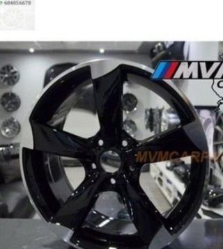 JUEGO DE 4 LLANTAS 19 ROTOR BLACK AU009 rmb645965