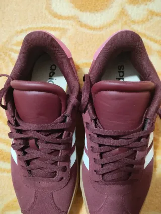 Adidas Zapatillas Deportivas Granate y rosa