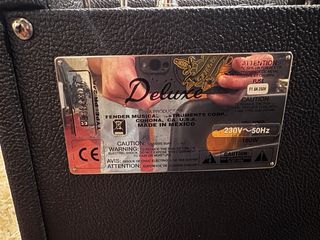 Amplificador Fender Hot Rod Deluxe