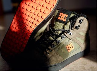 DC Shoes Zapatillas Pure Dusty Olive Naranja