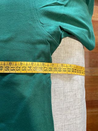 Camiseta verde Zara talla L – Estampado delantero