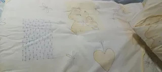 Set culla lenzuola e paracolpi