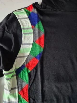 Jersey fino Custo Cuello Alto Multicolor