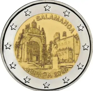 Moneda Conmemorativa España 2025 Salamanca