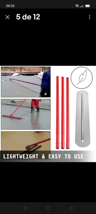 Llana de hormigón Vevor talocha.Llana pivotante.