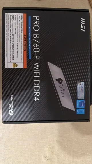 MSI PRO B760-P WIFI DDR4 Placa Base