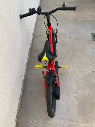 Bicicleta infantil Decathlon 16 pulgadas aluminio