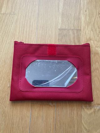 Bolsa de viaje rígida Samsonite roja