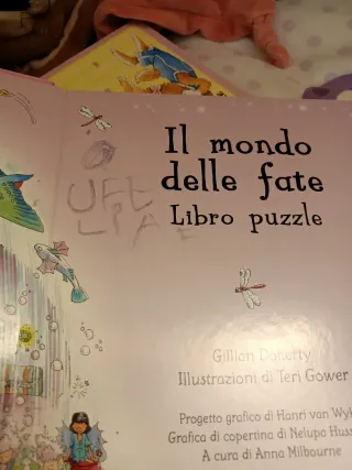 Il mondo delle fate. Libro puzzle