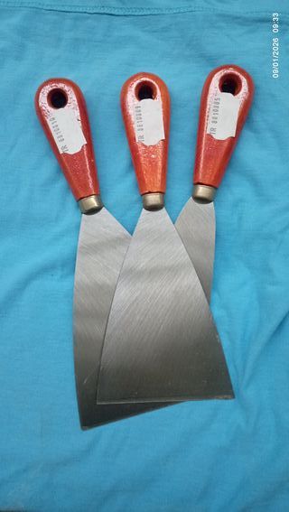 Espátulas mango madera Pintor (3 uds)