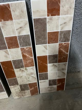 Cenefas decorativas azulejo mosaico (3 piezas)