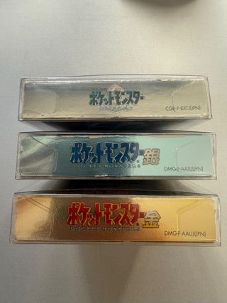 Pack Pokémon Oro, Plata y Cristal Game Boy Color