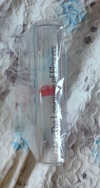 Portafiori con citazione The Language of Flowers