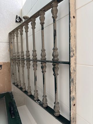 Reja maciza verde 65,5 x 100 cm