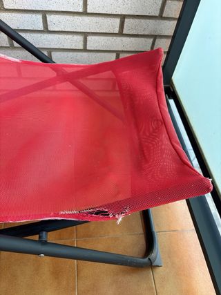 Tumbona plegable balcón/terraza/playa