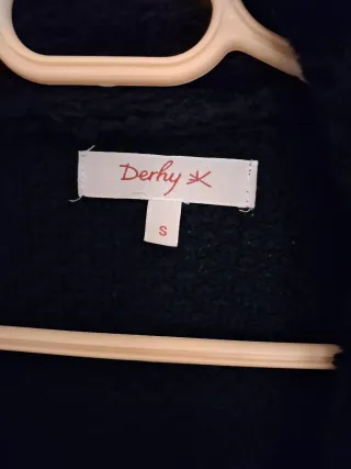 Chaqueta pelo Derhy negra