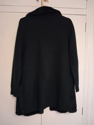 Chaqueta pelo Derhy negra