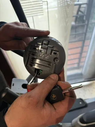 Bicicleta elíptica gris