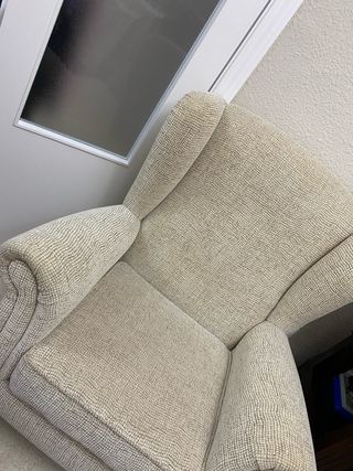 2 Butacas de tela beige