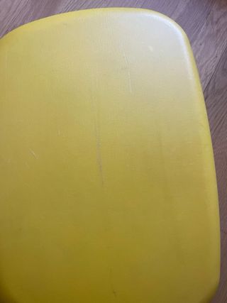 Maleta rígida Benetton amarilla viaje