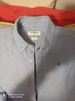 Camisa Oxford niño Alvaro Moreno azul. Talla11-12