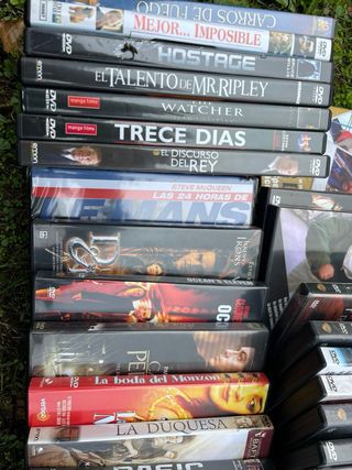 Lote de DVDs de Acción y Suspense