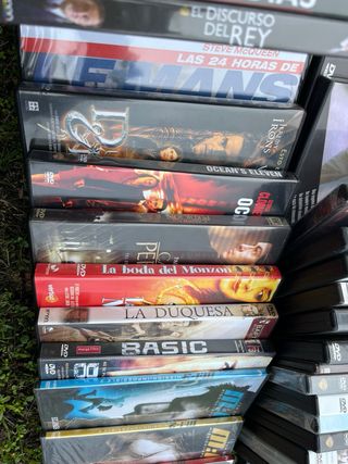 Lote de DVDs de Acción y Suspense
