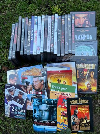 Lote de DVDs de Acción y Suspense