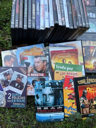 Lote de DVDs de Acción y Suspense