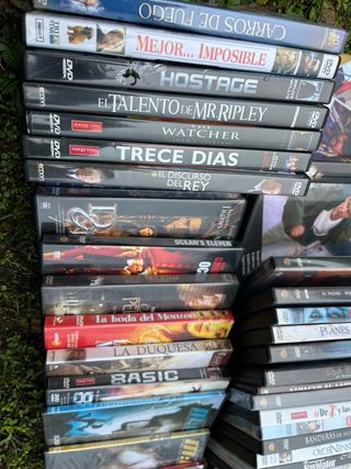 Lote de DVDs de Acción y Suspense