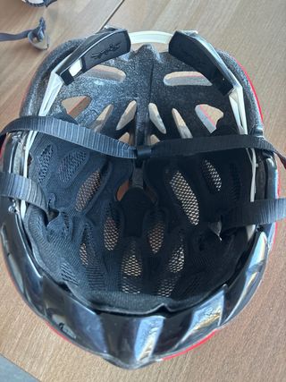 Casco de bici Spiuk rojo y negro Talla 55-59cm