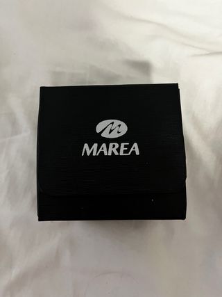 Reloj Marea Cuadrado Marrón y Dorado