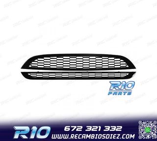 PARRILLA MINI COOPER S 01-06 NEGRO BRILLO