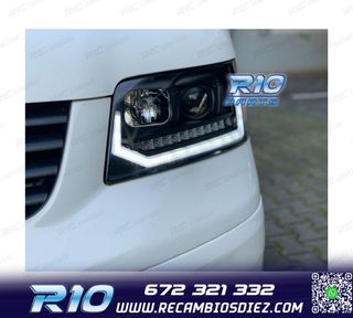 FAROS VOLKSWAGEN VW T5 03-09 NEW LOOK CON INTERMITENTE LED D