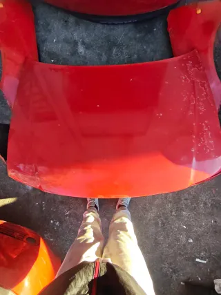 Capó Audi A3 8L Rojo