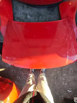 Capó Audi A3 8L Rojo