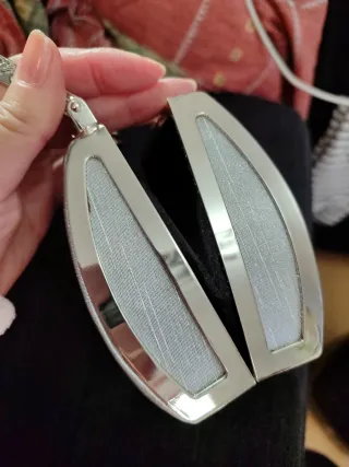 Bolso de fiesta plateado